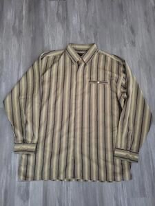 Trust Casual cigar shirt Walking Suit long Sleeve Pimp scarface polo